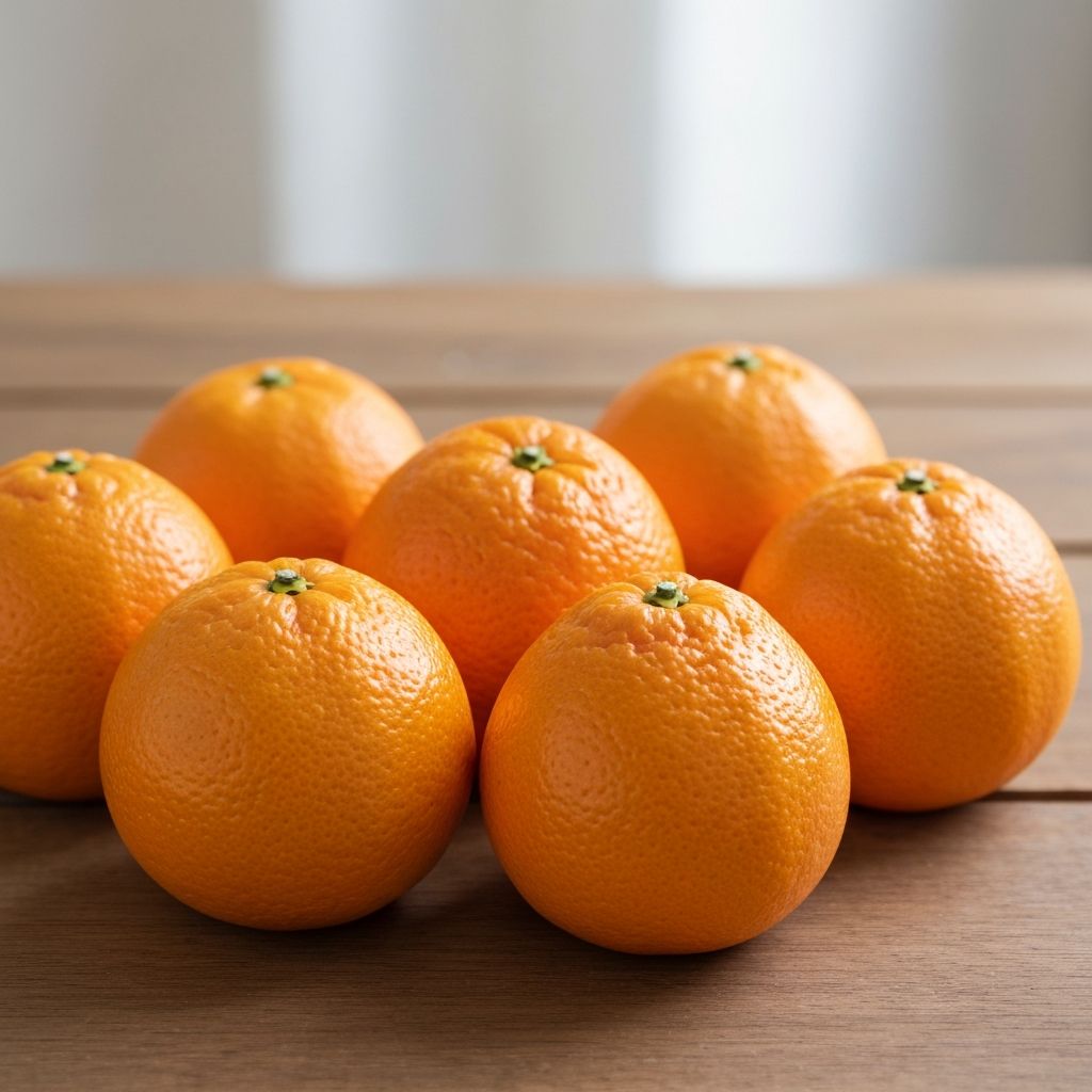 Fresh Oranges - 6 Basket