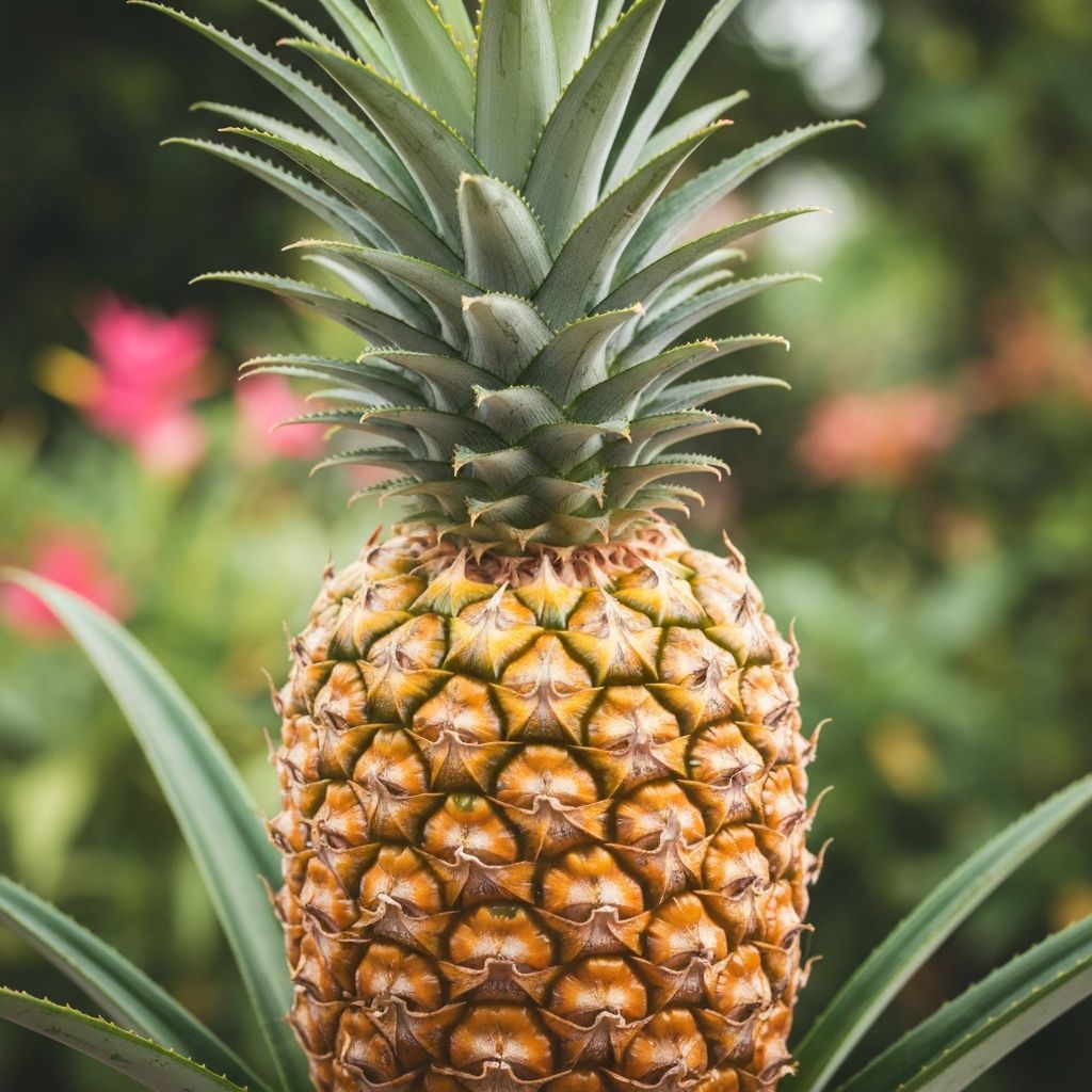 Fresh Pineapples - 1 Basket
